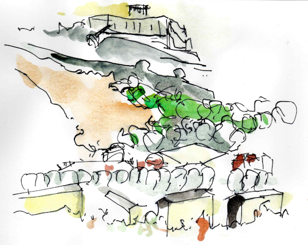 croquis1 les andelys croquis paysager